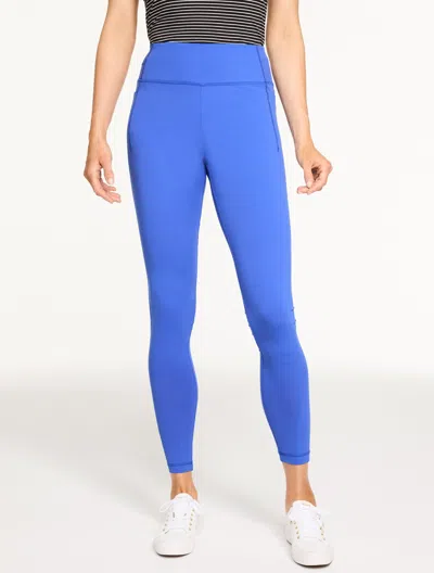 Talbots Petite - Out & About Essential Leggings - Biscayne Blue - 2xs