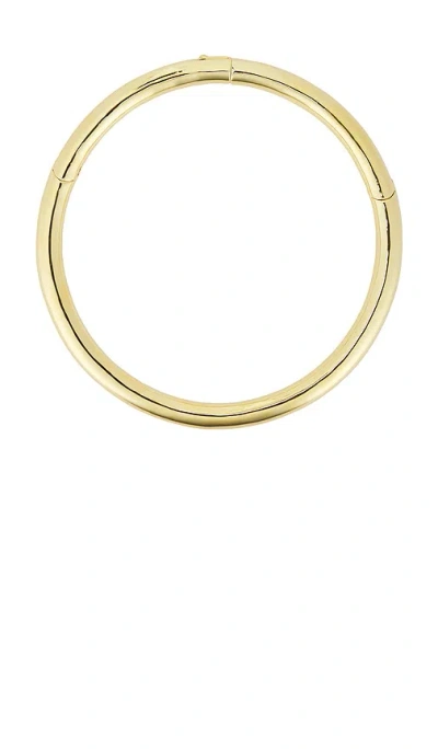 Eddie Borgo Cylinder Choker Necklace In Gold