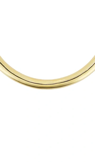 Eddie Borgo Cylinder Choker Necklace In Gold