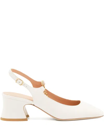 Chloé Charms" In White