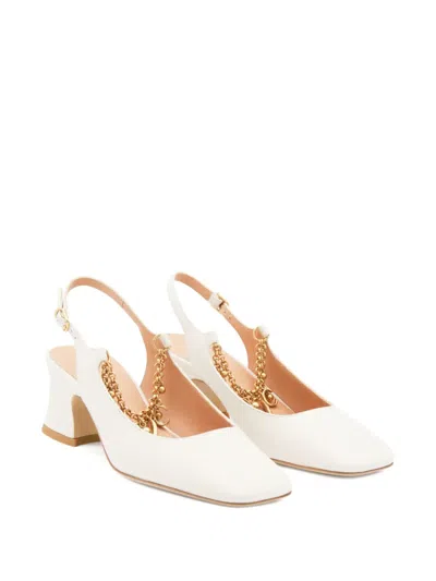 Chloé Charms" In White