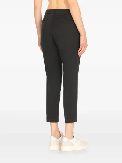 Fay Zip-pocket Trousers In Black