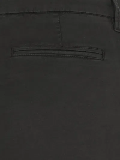 Fay Zip-pocket Trousers In Black