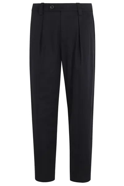 Apc A.p.c. Tailored Pants With Renato Pattern In Black