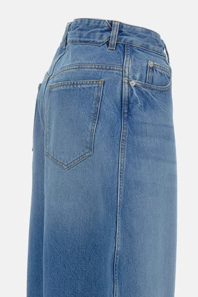 Jacquemus Le De-nimes Le De-nimes Ovalo Jeans In Animal Print