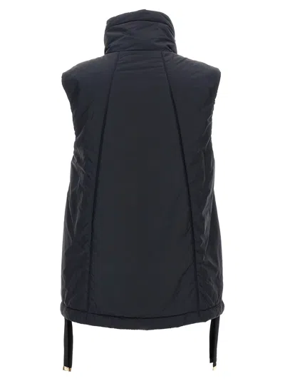Max Mara The Cube Greenve Gilet Blue In Blue