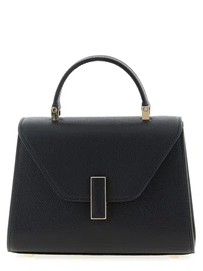 Valextra Micro Iside Crossbody Bag In Black