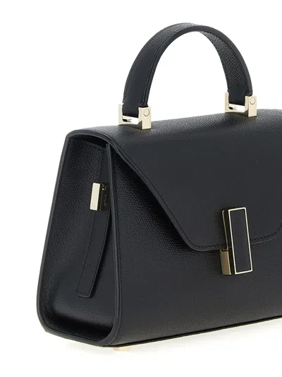 Valextra Micro Iside Crossbody Bag In Black
