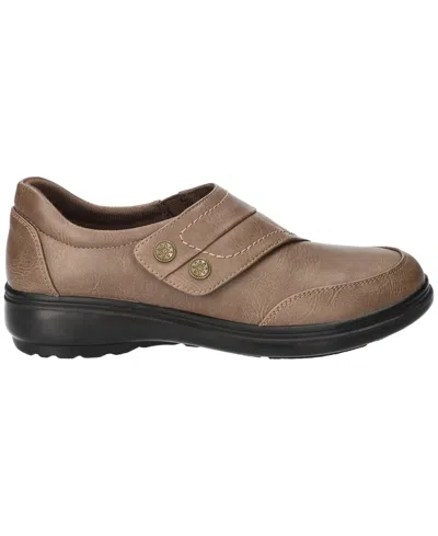 Easy Street Joy Womens Round Closed Toe Slip-on Shoe In Brown