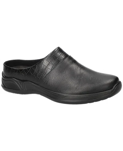 Easy Street Janalee Womens Round Closed Toe Slip-on Shoe In Black