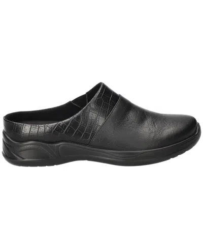Easy Street Janalee Womens Round Closed Toe Slip-on Shoe In Black