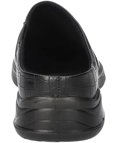 Easy Street Janalee Womens Round Closed Toe Slip-on Shoe In Black