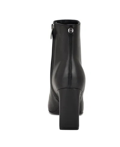 Nine West Women's Reraye 85mm Leather Ankle Boots In Black