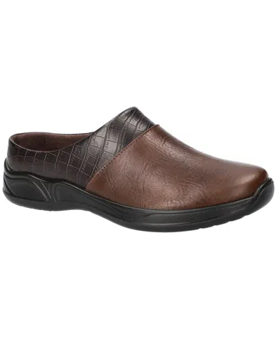 Easy Street Janalee Womens Round Closed Toe Slip-on Shoe In Brown