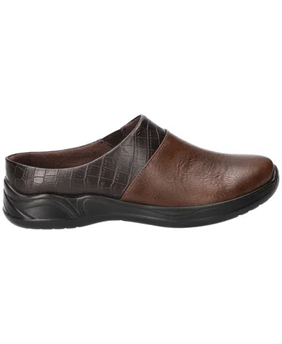 Easy Street Janalee Womens Round Closed Toe Slip-on Shoe In Brown