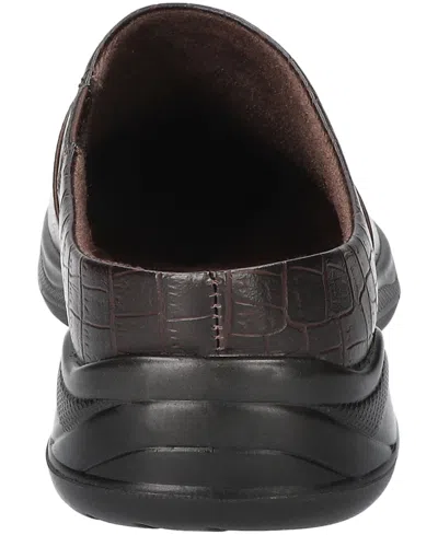 Easy Street Janalee Womens Round Closed Toe Slip-on Shoe In Brown