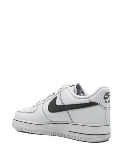 Nike Air Force 1 Sneakers With Contrast Stitch Detail In Gray