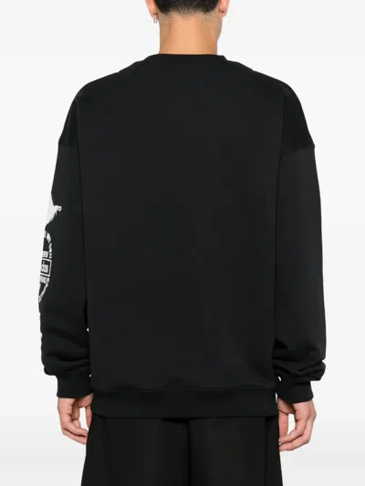 Y-3 Men's Graphic Crew Sweat In Black