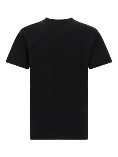 Dolce & Gabbana Graphic Crew Neck T-shirt With Short Sleeves In Black