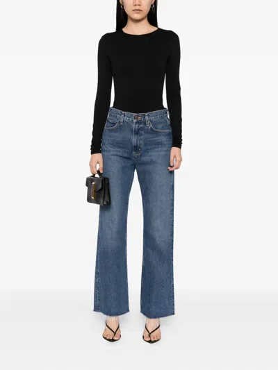 Agolde Leena Jeans In Blue
