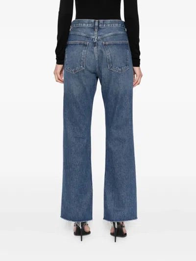 Agolde Leena Jeans In Blue