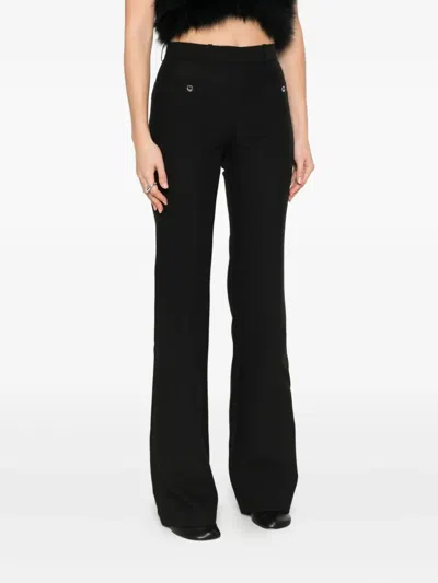 Coperni Button-embellished Tailored Trousers In Black