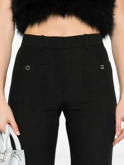 Coperni Button-embellished Tailored Trousers In Black