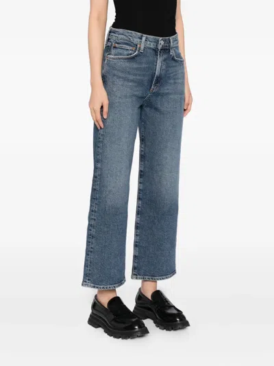 Agolde Harper Jeans In Blue