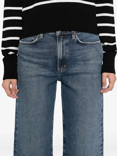 Agolde Harper Jeans In Blue