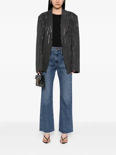 Agolde Aura Bodysuit In Black