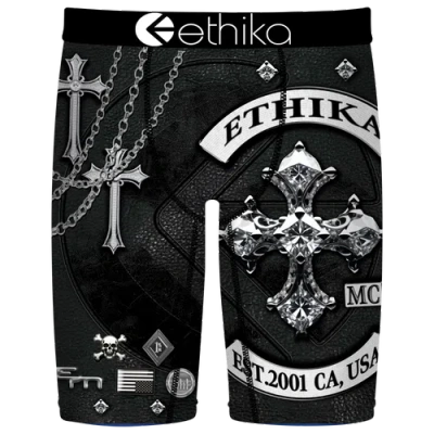 Ethika Boys   Graphic Briefs In Black