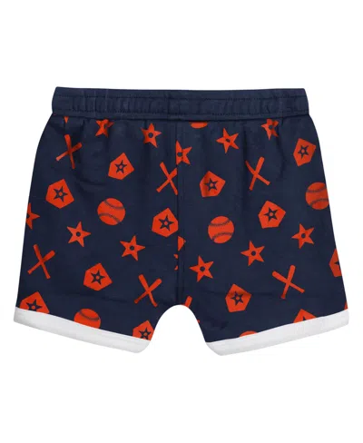 Outerstuff Baby Boys And Girls 2-piece Navy Detroit Tigers On Deck Diaper Cover Set In Blue