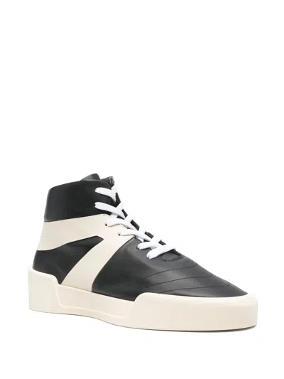 Fear Of God Contemporary Low Top Sneakers With Contrasting Panels In Black