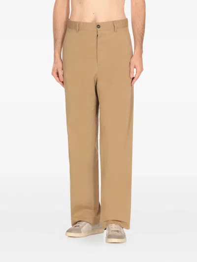 Dsquared2 Button-fastening Trousers In Neutral
