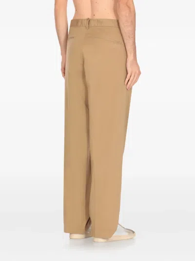Dsquared2 Button-fastening Trousers In Neutral