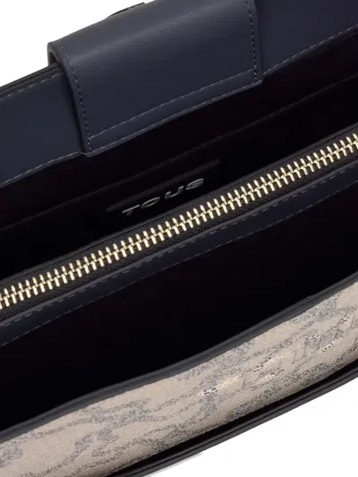 Tous Kaos Icon Logo-print Top-handle Tote Bag In Gray