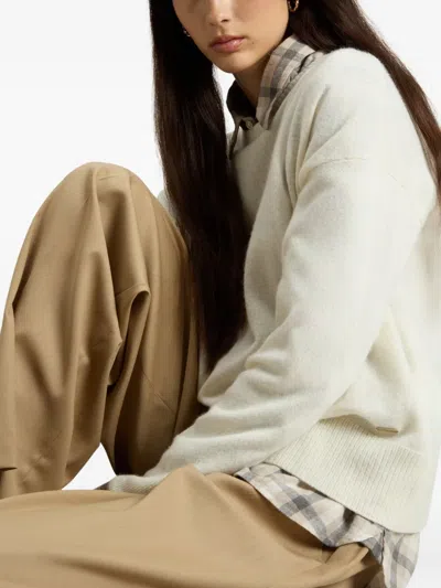 Woolrich Suéter Cuello Redondo - Blanco In Neutral