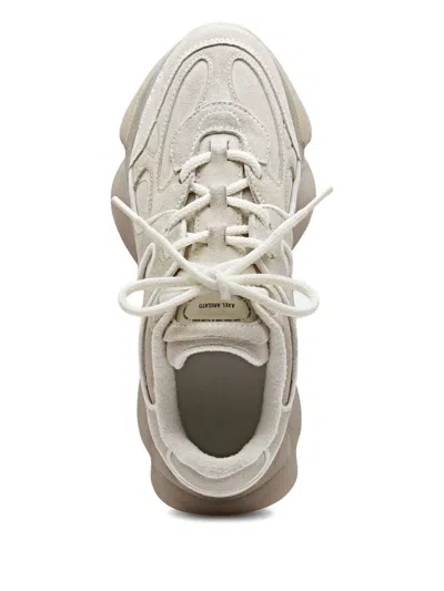 Axel Arigato Eris White Low Top Sneakers With Logo Patch On The Tongue In Leather And Fabric Woman