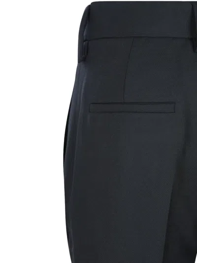 Antonelli Trousers Blacks And Greys In Black