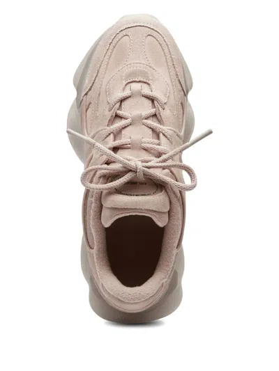 Axel Arigato Suede Panelled Lace-up Sneakers In Pink