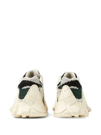 Camperlab Tormenta Knit-panelled Chunky Sneakers In Neutral