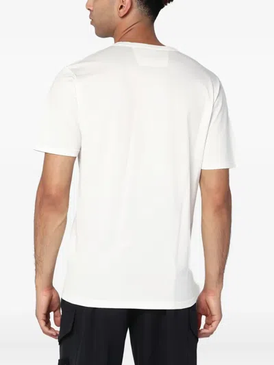 C.p. Company Cp Company Logo T Shirt White In White