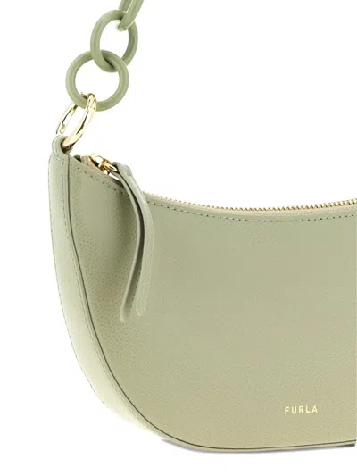 Furla Sfera Mini Shoulder Bag In Green