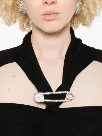 Giuseppe Di Morabito Crystal-embellishment Maxi Dress In Black