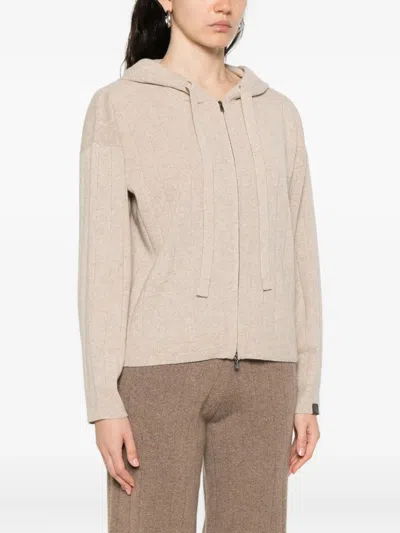 Max Mara `maxmara Pure` Cardigan In Neutral