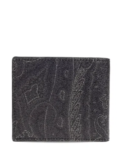 佩斯理印花对折钱包