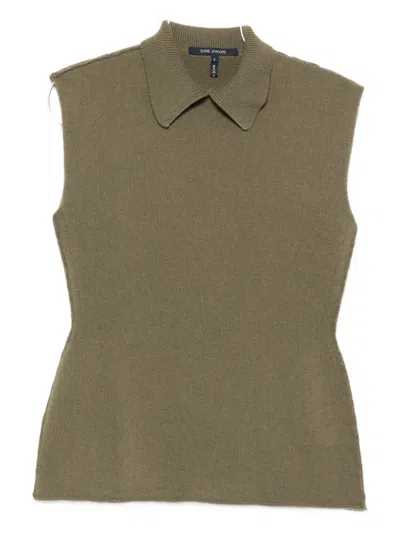 MAY POLO领羊毛马甲