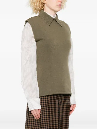 MAY POLO领羊毛马甲