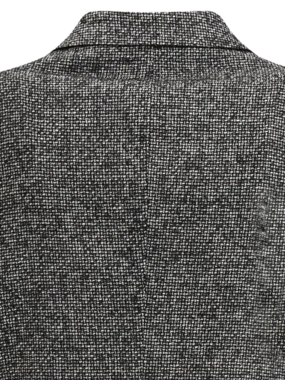 Tagliatore Wool Blazer In Gray