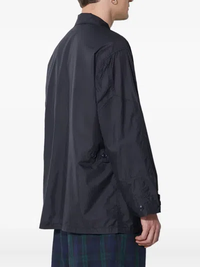 Engineered Garments Multi-pocket Shirt Jacket In Blue